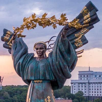 statue in Ukraine